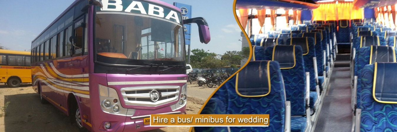 Hire A Bus Or Minibus For Wedding In Jaipur